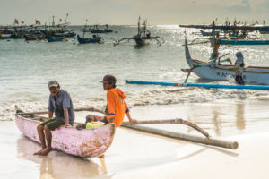 Jimbaran, fishing boats Jimbaran, fishing boats